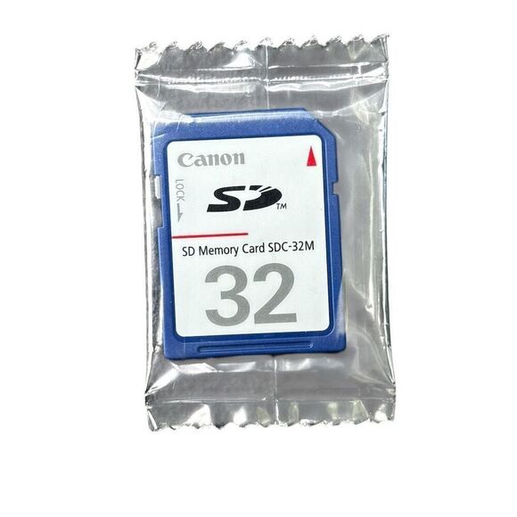 Canon 32MB SD Memory Card Compact Portable Storage SDC-32M - Picture 1 of 2